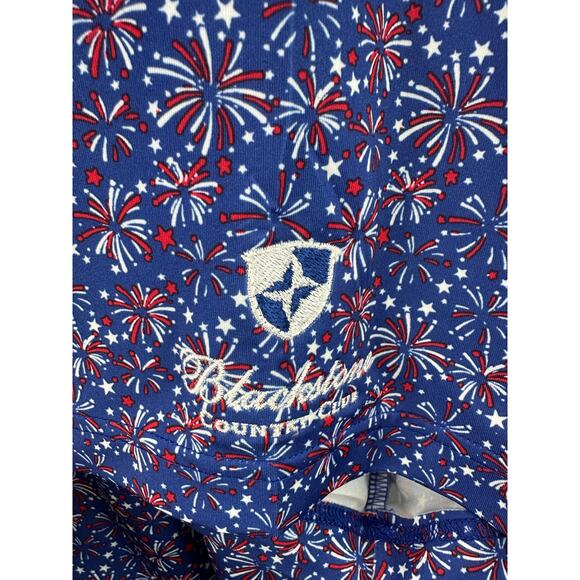 Donald‎ Ross Firework Jersey Active Golf Polo Men's Size Large Performance - Picture 5 of 9